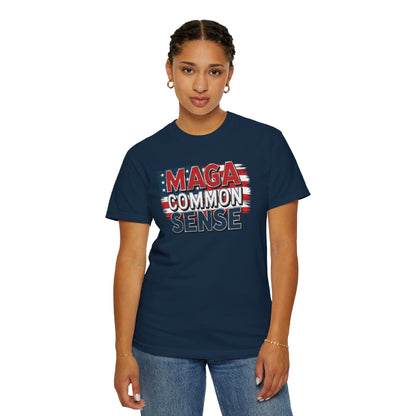 "MAGA Common Sense" #01, Unisex T-shirt