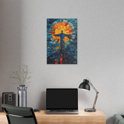 "Alpha and Omega - Revelation 22:13", Stretched Classic Canvas Fine Art Print