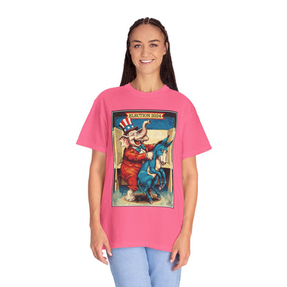 "MAGA Spanked the Donkeys 2024", Unisex T-shirt (Dark Colors)