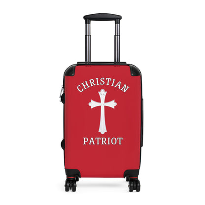 "Christian Patriot" #04 Suitcases (Cherry Red)