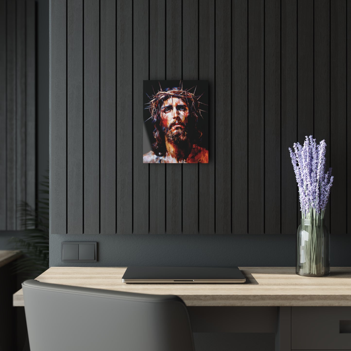 "Crown of Thorns", Fine Art Acrylic Wall Prints (French Cleat Hanging)