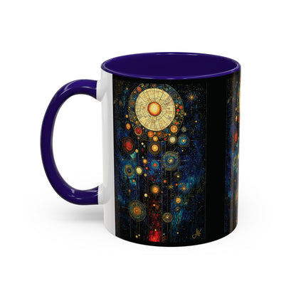 "Ancient Connection to God", Colorful Mugs (11oz, 15oz)