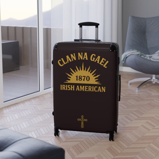 "Clan na Gael - Irish American", Suitcase (Seal Brown)