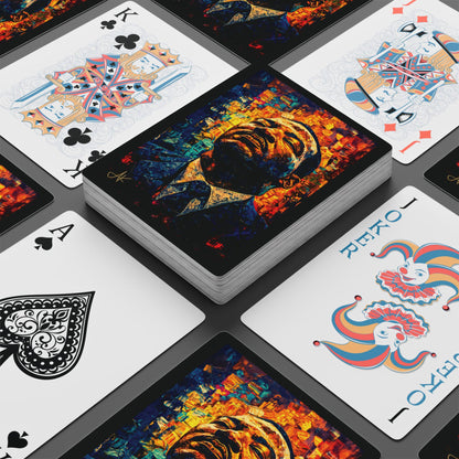 "Content of Character", Fine Art Playing Cards (Void Black)