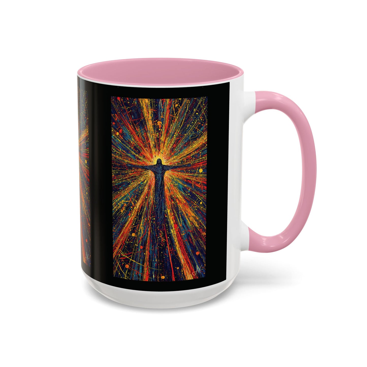 "Born Again in His Radiance - Isaiah 60:1", Colorful Mugs (11oz & 15oz)