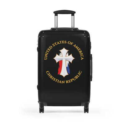"USA Christian Republic" #12, Suitcase (Black)