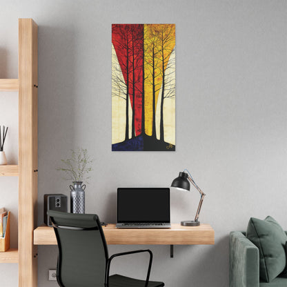 "Go Out in Joy" Isaiah 55:12 (KJV)", Stretched Classic Canvas Fine Art Print
