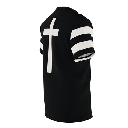 "Faith Overcomes Fear", Unisex Tee (Moonless Black)