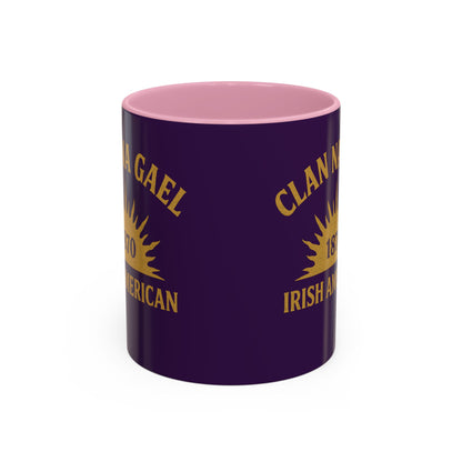 "Clan na Gael - Irish American", Colorful Mugs (11oz, 15oz) (3B0A4F)