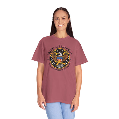 "Paleo-Libertarian" #01, Unisex T-shirt (Light Colors)