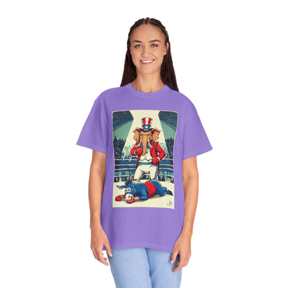 "Brutal Woke Knockout 2024", Unisex T-shirt (Light Colors)