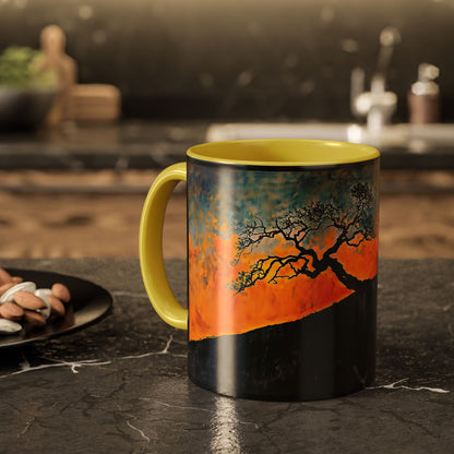 "Even Now, I Will Trust" Habakkuk 3:17-18 (NIV), Colorful Mugs (11oz & 15oz)