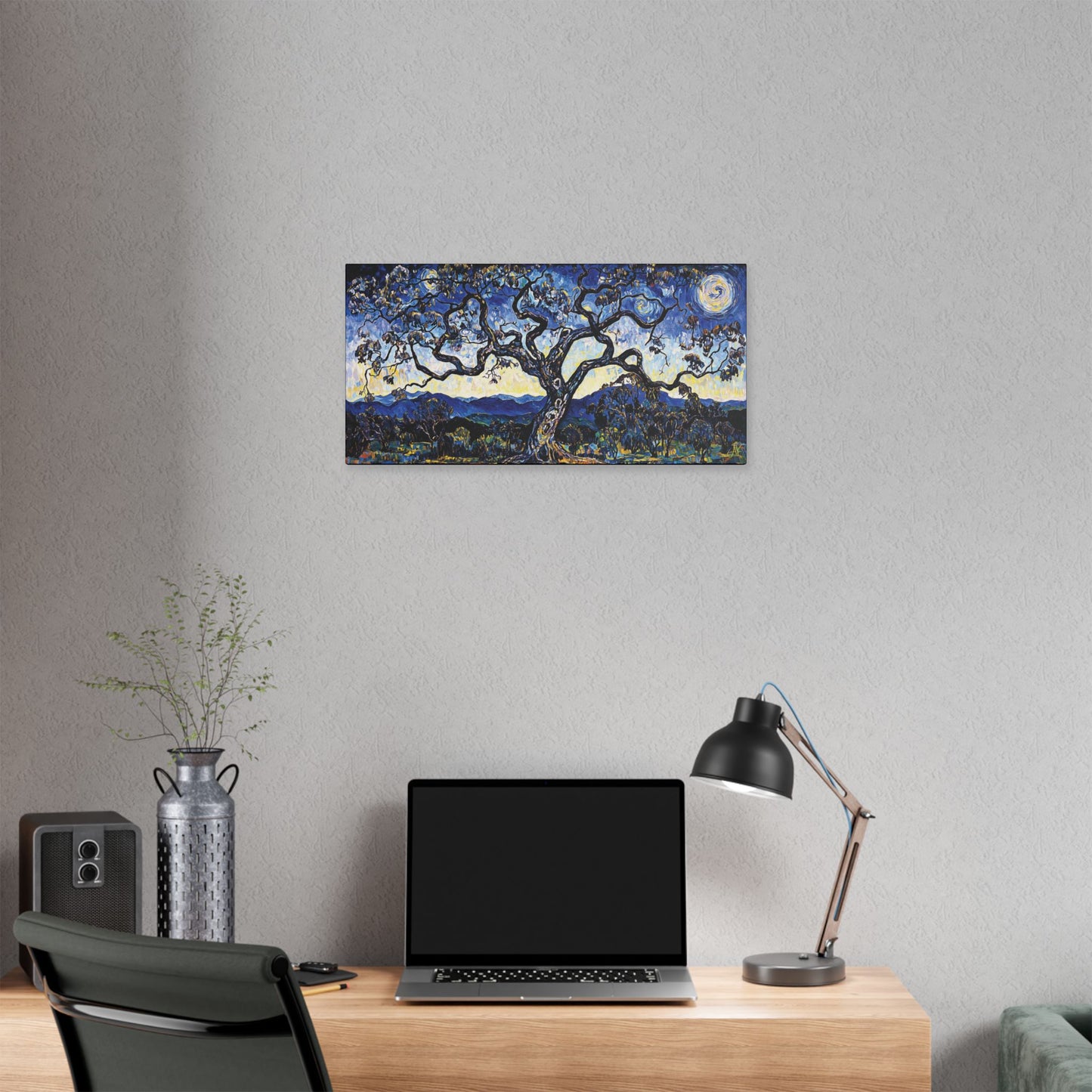"Crann na Beannachd (Gaelic) - Tree of Blessing (English)", Stretched Classic Canvas Fine Art Print
