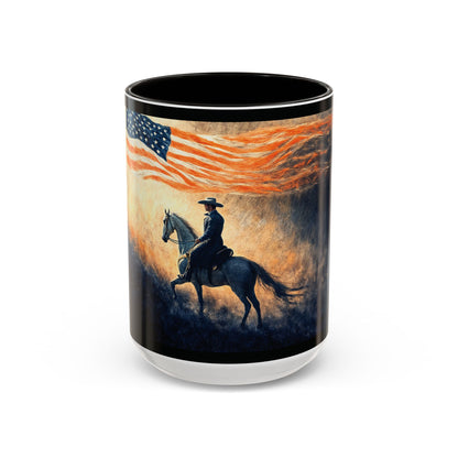 "Liberty under God", Colorful Mugs (11oz, 15oz)