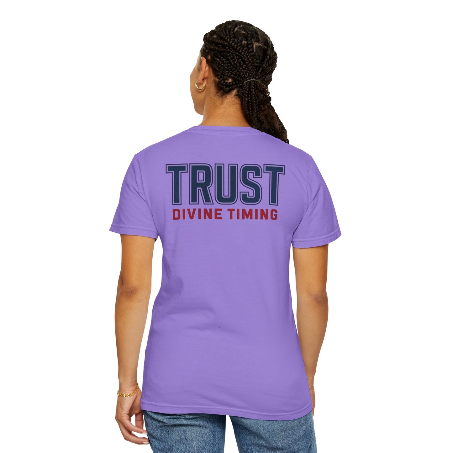 "Trust Divine Timing" #02, Unisex T-shirt