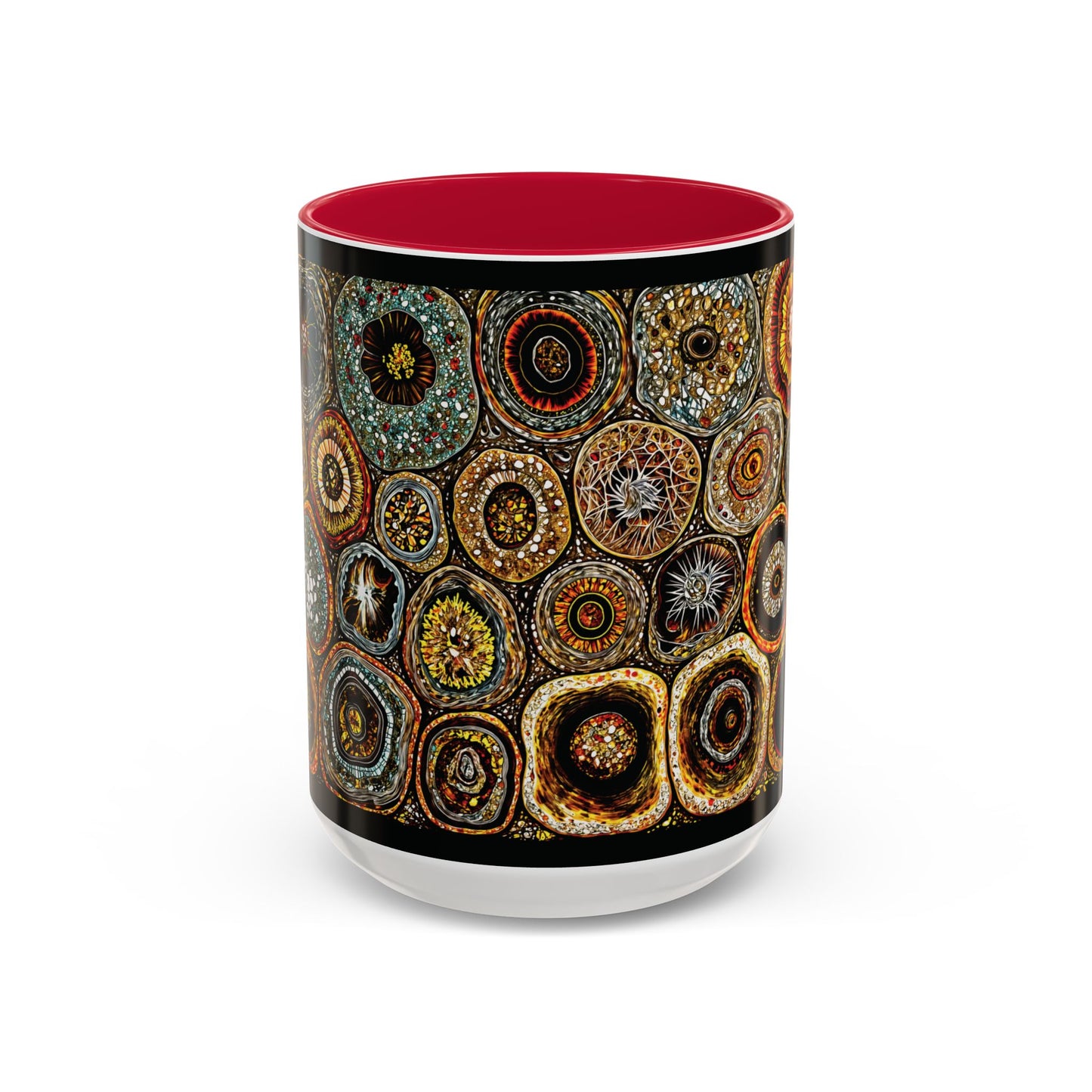 "Every Detail, His Design", Colorful Mugs (11oz, 15oz)
