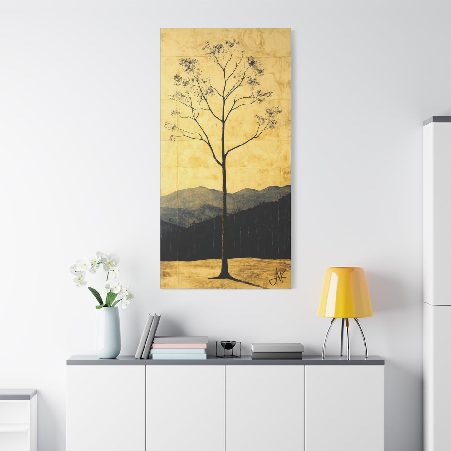 "Marker Tree of the Free Man", Fine Art Matte Canvas, Stretched, 1.25"