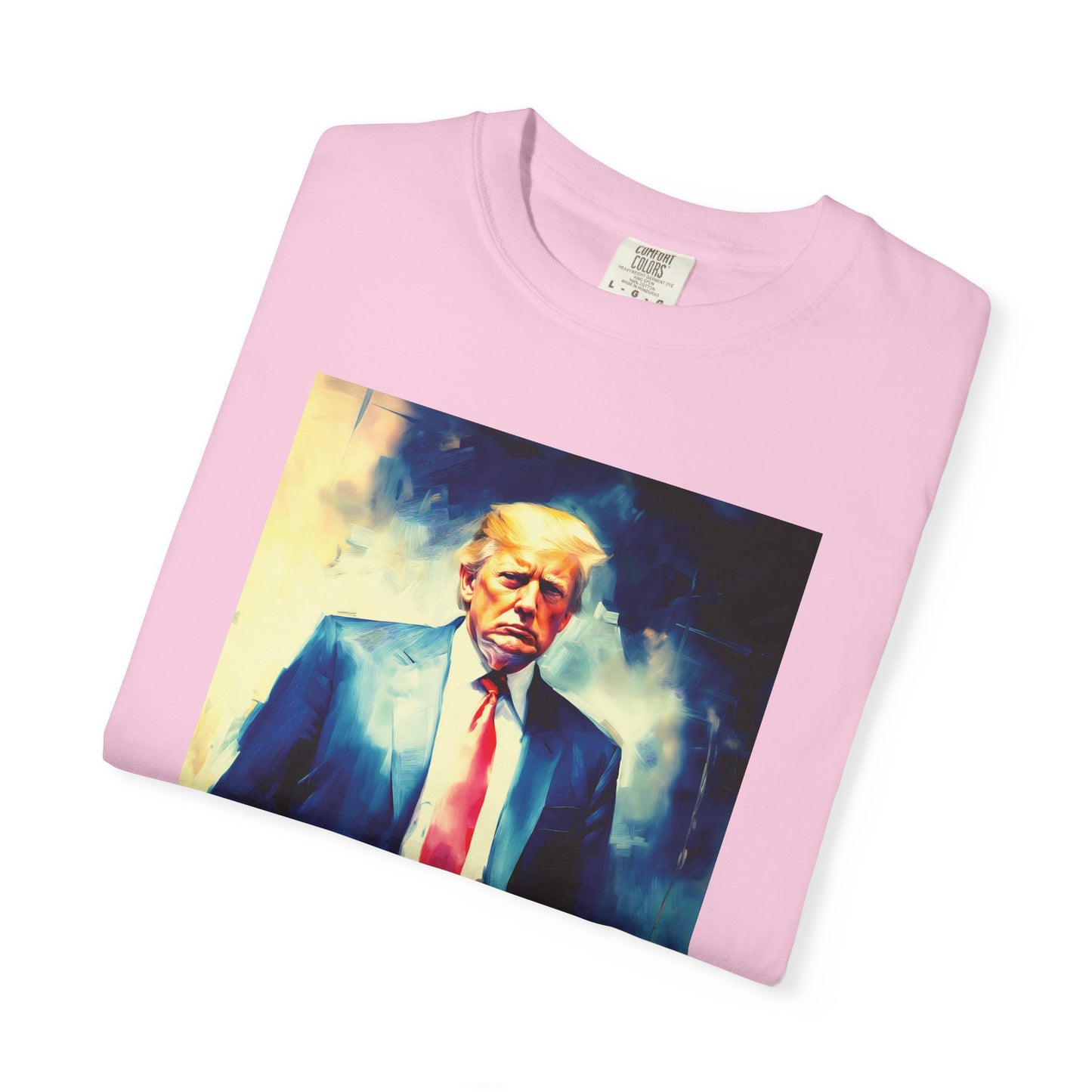 "Trump Portrait No. 6", Unisex T-shirt (Light Colors)