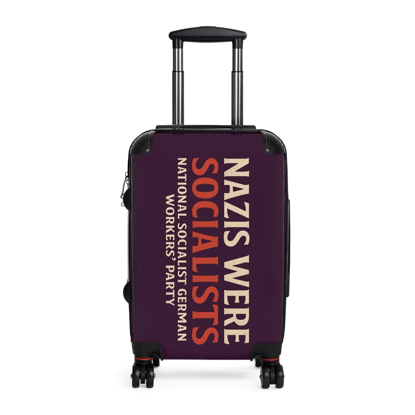 "Nazis were Socialists", Suitcase (Synallactida Purple)