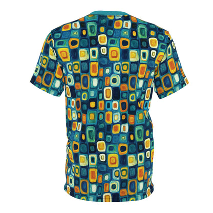 "Soul Mosaic", Unisex Tee (Columba Blue Collar)