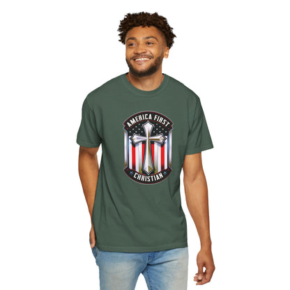 "America First - Christian" #01, Unisex T-shirt