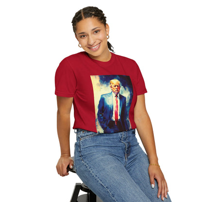 "Trump Portrait No. 6", Unisex T-shirt (Dark Colors)