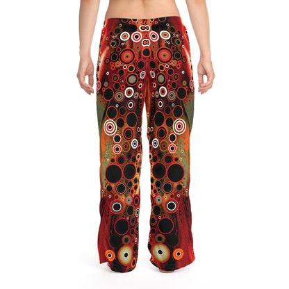 "Abstract #08" Fine Art Women's Pajama Pants