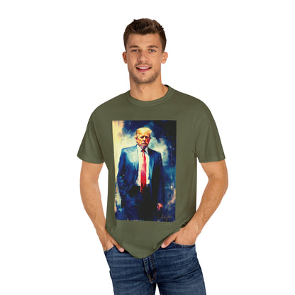 "Trump Portrait No. 6", Unisex T-shirt (Dark Colors)
