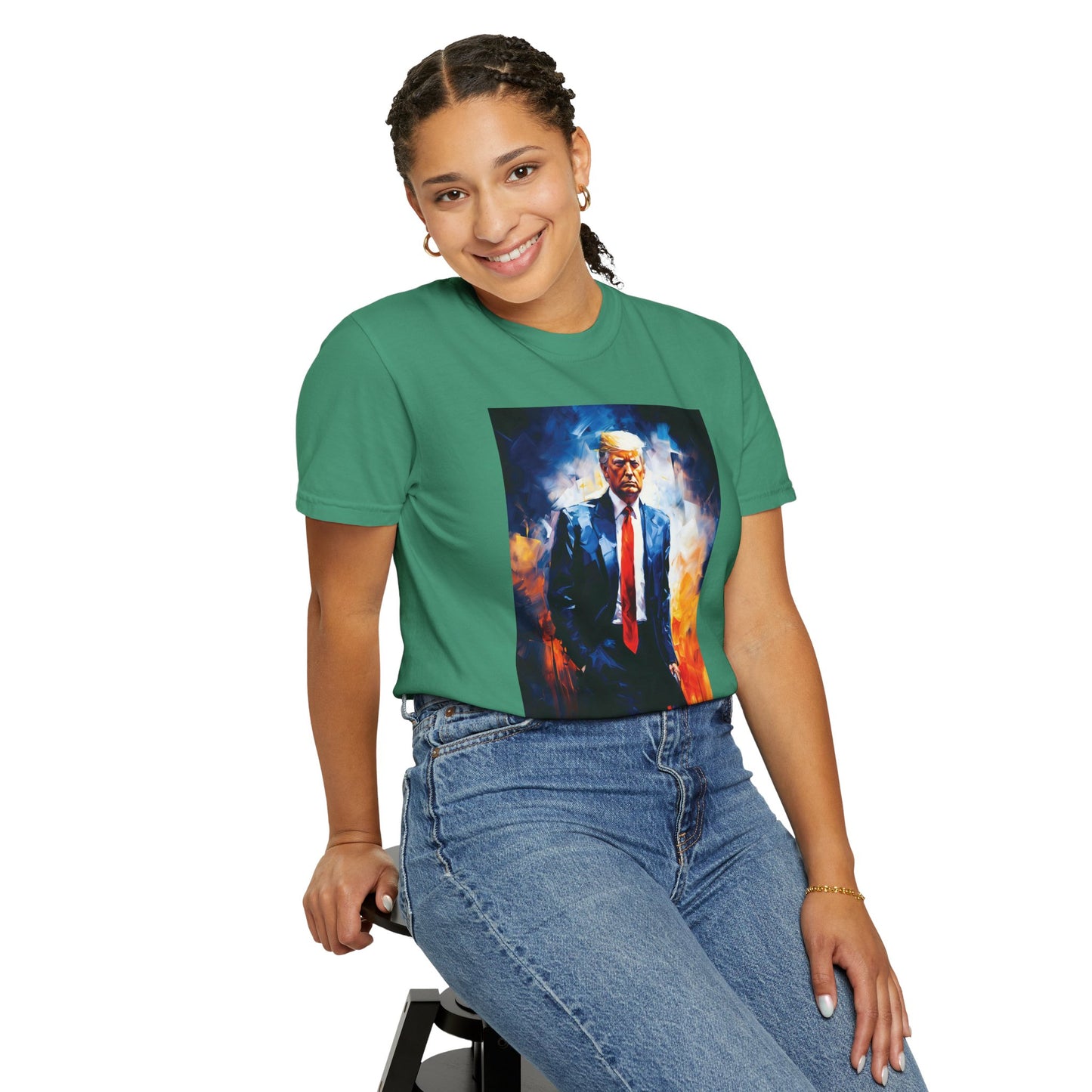 "Trump Portrait" #22, Unisex T-shirt (Dark Colors)