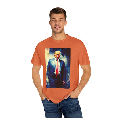 "Trump Portrait No. 6", Unisex T-shirt (Dark Colors)