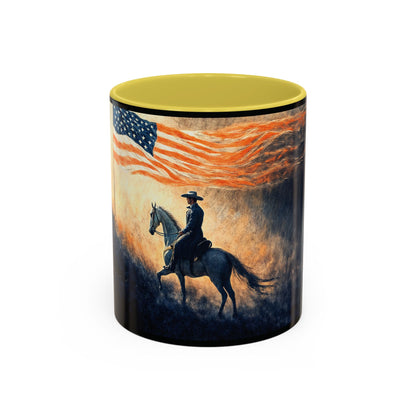 "Liberty under God", Colorful Mugs (11oz, 15oz)