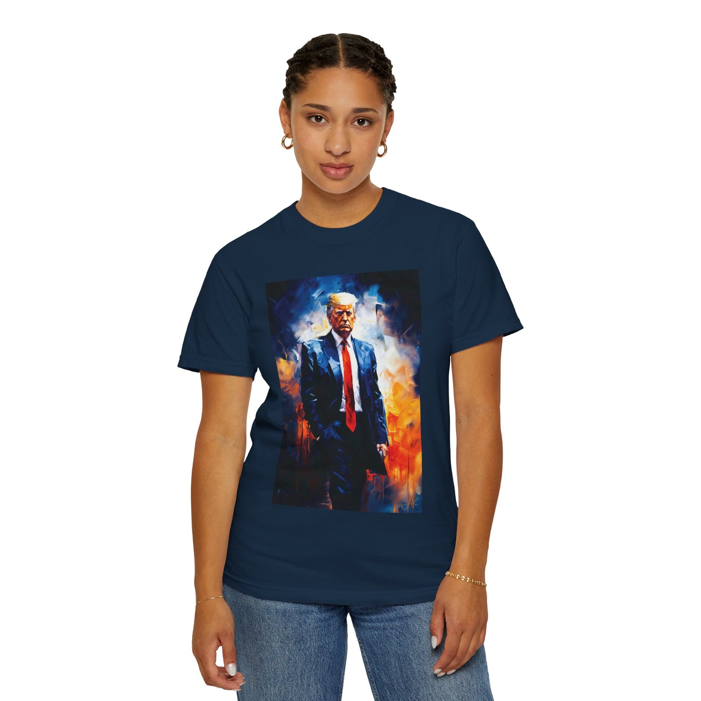 "Trump Portrait" #22, Unisex T-shirt (Dark Colors)