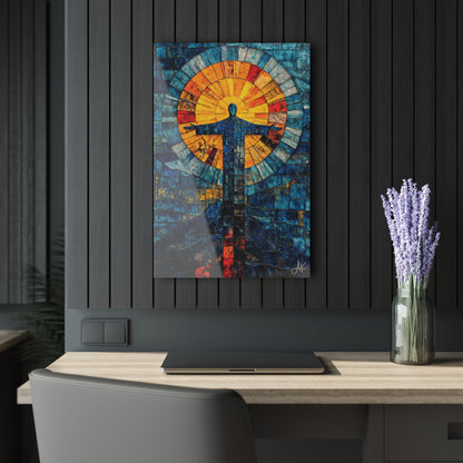 "Alpha and Omega - Revelation 22:13", Fine Art Acrylic Wall Prints (French Cleat Hanging)