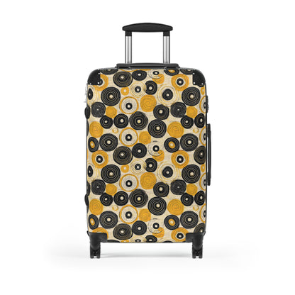 "Old 45's" Pattern Art Suitcases