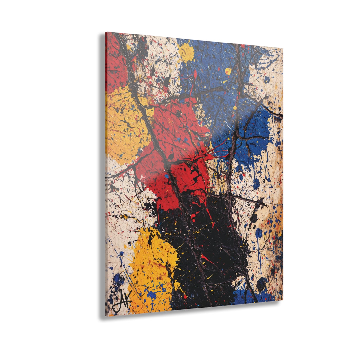 "Abstract 282", Fine Art Acrylic Wall Prints (French Cleat Hanging)