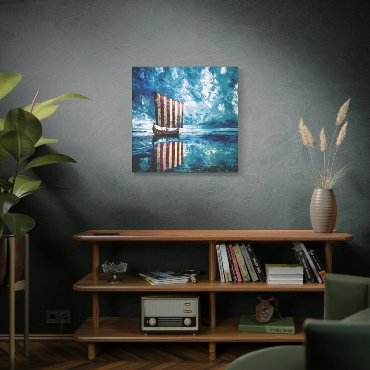 "First Keel at Cille Pheadair", Fine Art Matte Canvas, Stretched, 1.25"