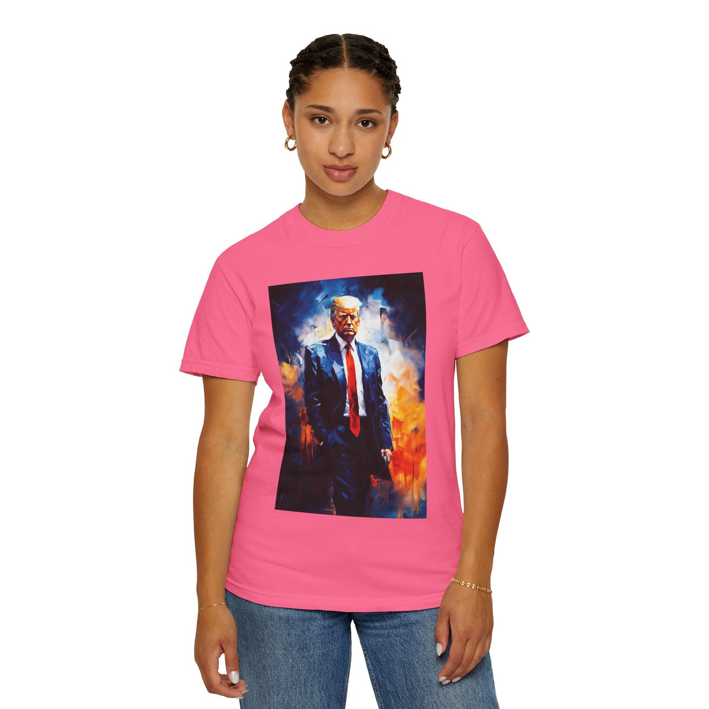 "Trump Portrait" #22, Unisex T-shirt (Dark Colors)
