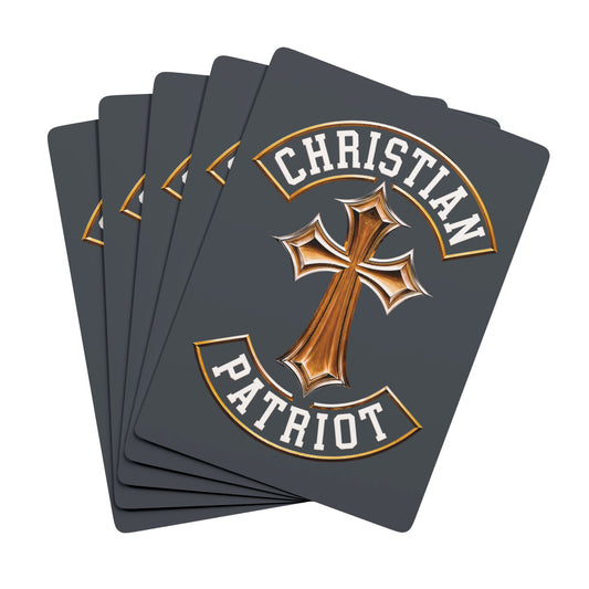 "Christian Patriot" #03, Christian Playing Cards (Hebridean Grey)