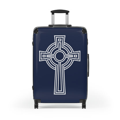 "A Simple High Cross", Suitcases (Dark Blue)
