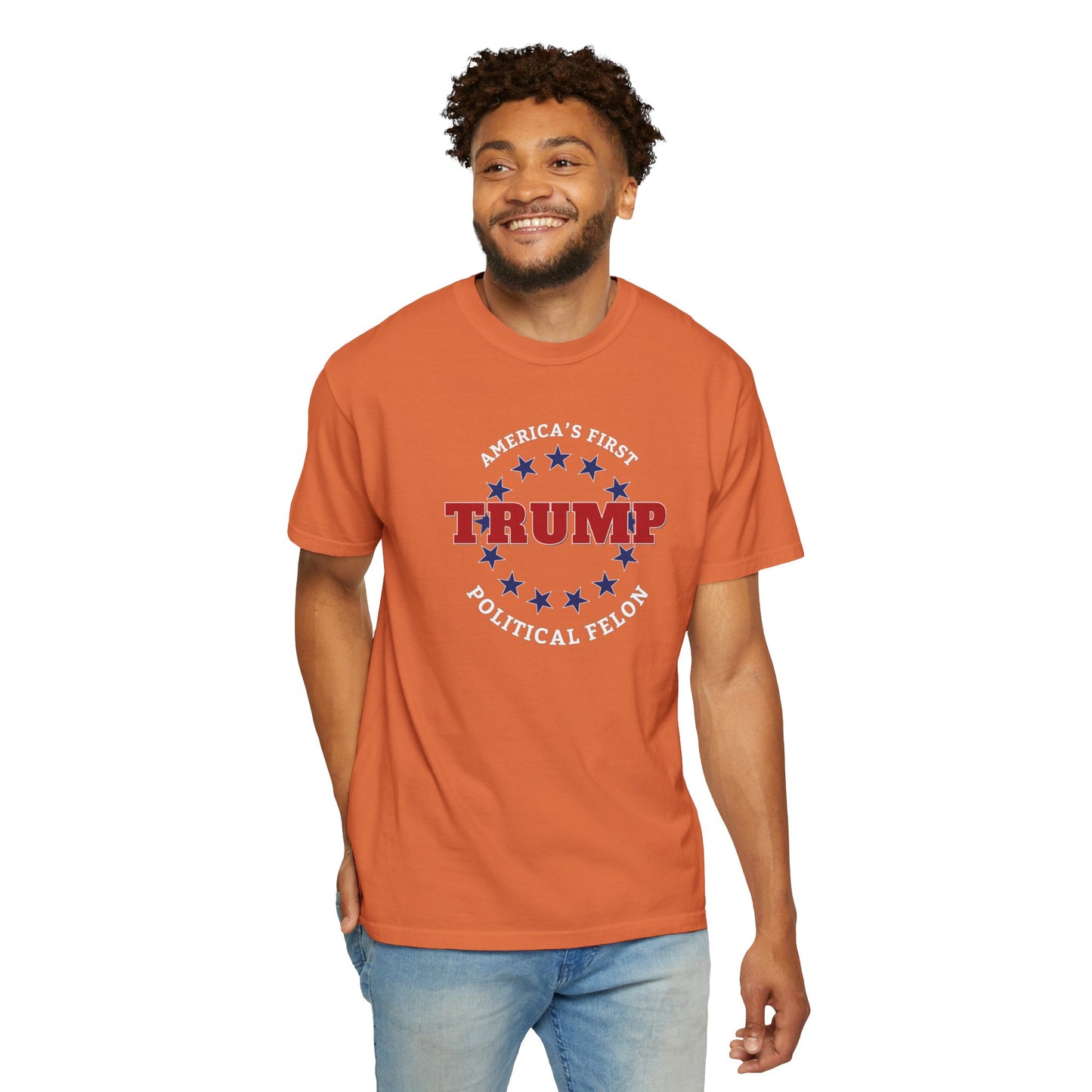 "Trump - America's First Political Felon", Unisex T-shirt