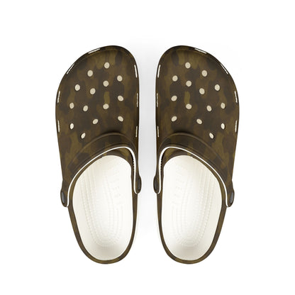 "Swamp Recon Camouflage", Foam Rubber Clogs