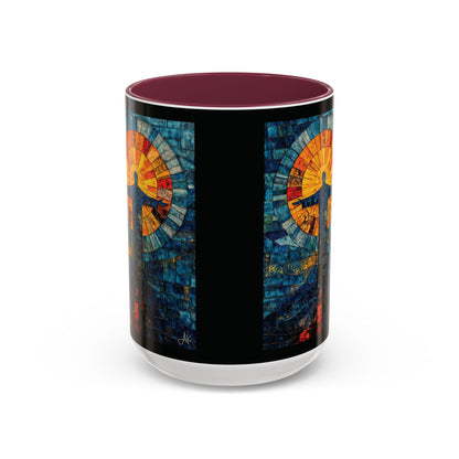 "Alpha and Omega - Revelation 22:13", Colorful Mugs (11oz, 15oz)