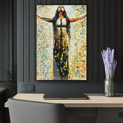 "Walk with God", Fine Art Acrylic Wall Prints (French Cleat Hanging)