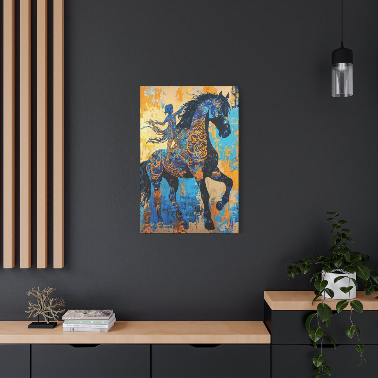 "Unbridled Freedom", Fine Art Matte Canvas, Stretched, 1.25"