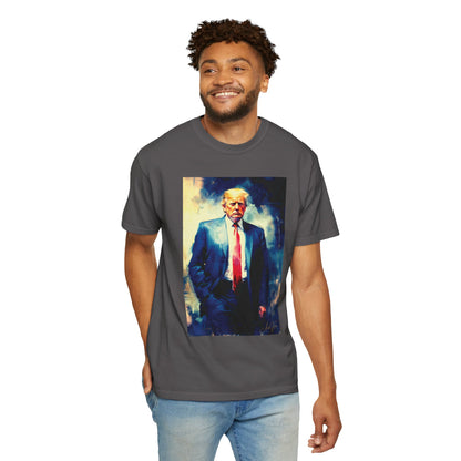 "Trump Portrait No. 6", Unisex T-shirt (Dark Colors)