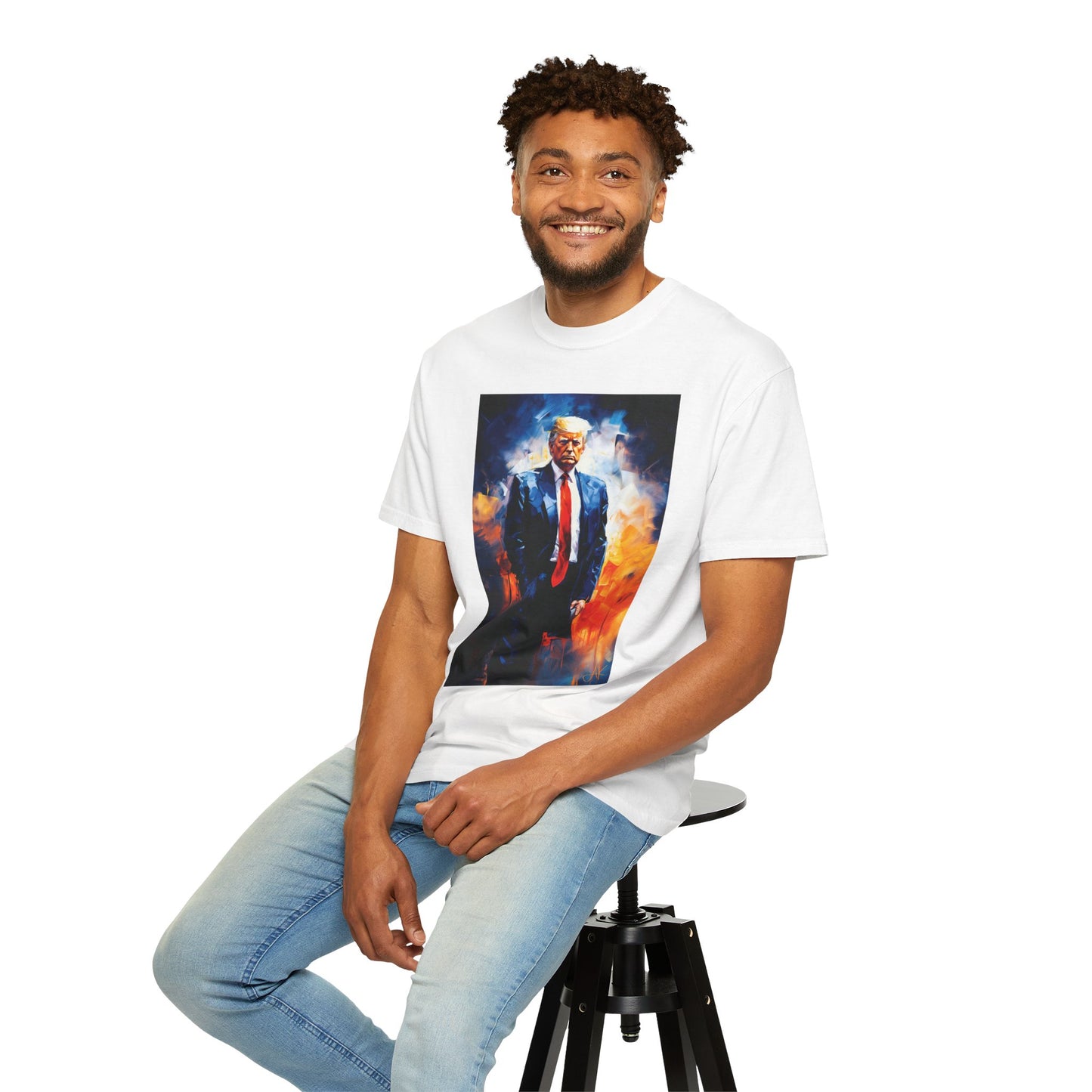 "Trump Portrait" #22, Unisex T-shirt (Light Colors)