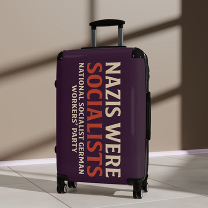 "Nazis were Socialists", Suitcase (Synallactida Purple)