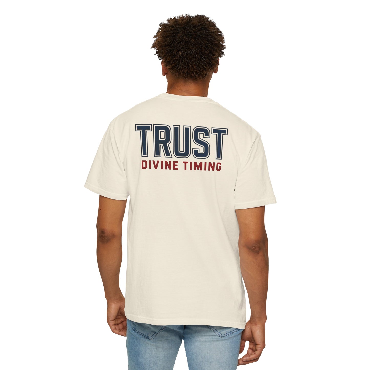 "Trust Divine Timing" #02, Unisex T-shirt