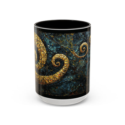 "From Stone to Savior's Light", Colorful Mugs (11oz, 15oz)