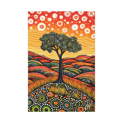 "Joy of Existence", Fine Art Matte Canvas, Stretched, 1.25"